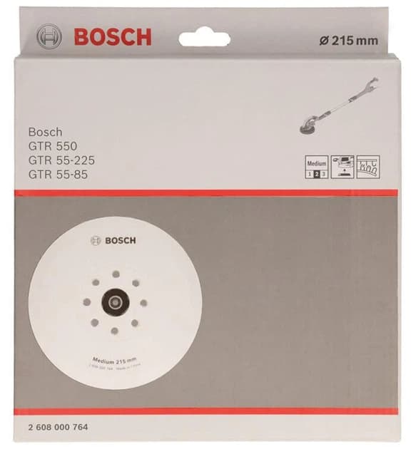 Опорна тарілка Bosch medium 215 мм