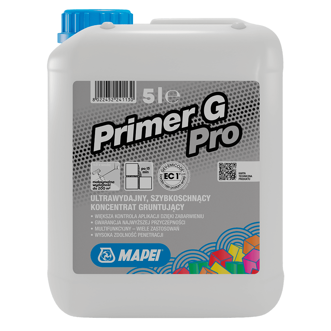 Праймер Грунт G PRO/5л Мапей
