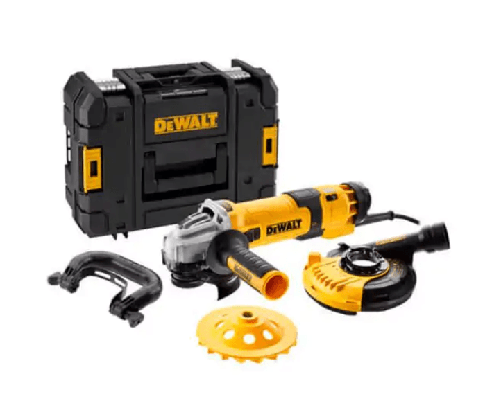 Шліфмашина кутова болгарка мережева DeWALT DWE4257KT