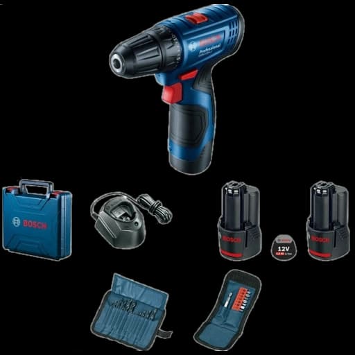 Шуруповерт BOSCH GSR 120-LI + набір біт