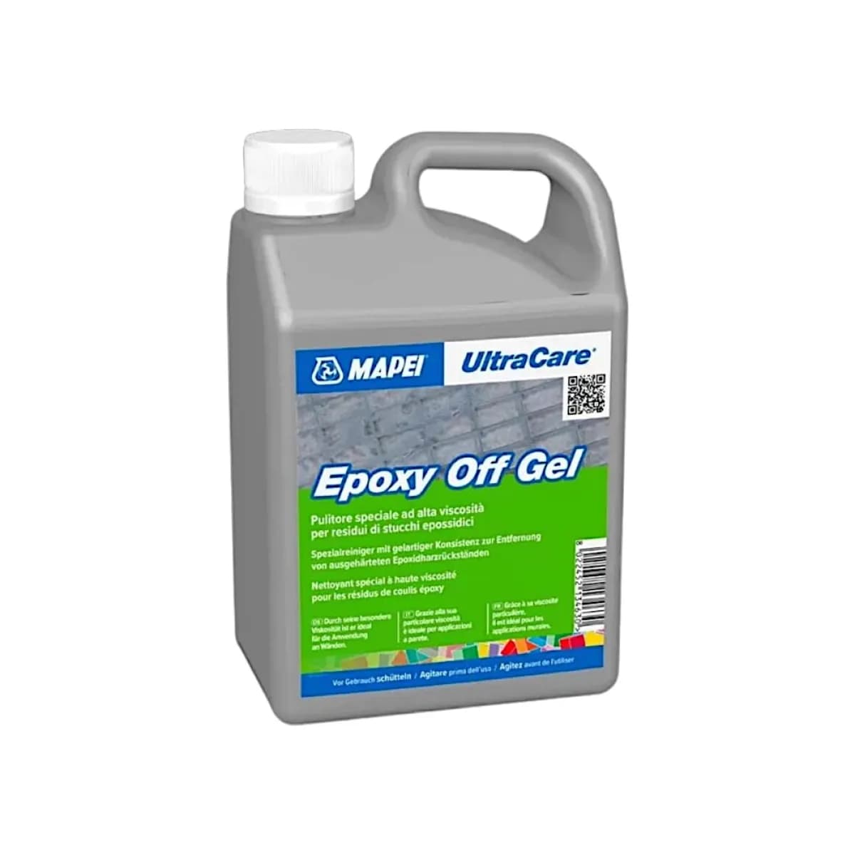 Очищувач для видалення залишків епоксидної смоли Mapei Ultracare Epoxy Off Gel, 1 л