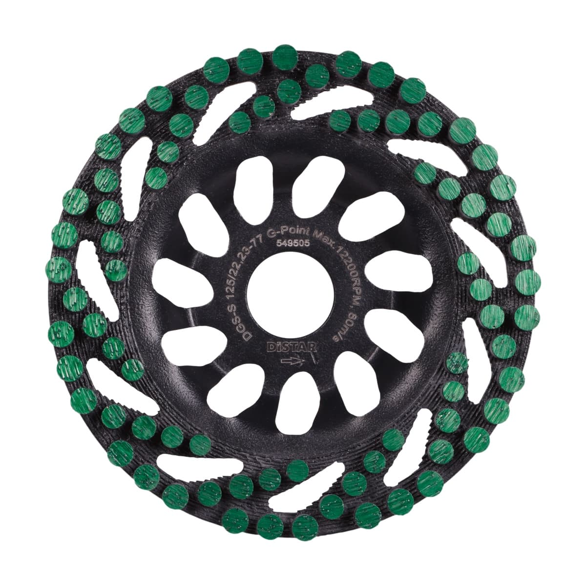 DISTAR Фреза алмазна чашка для бетону Green Point DGS-S 125*22,23H