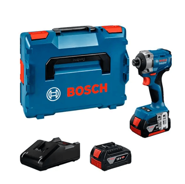 Акумуляторний ударний гайковерт Bosch Professional GDR 18V-215 у кейсі (АКБ і ЗП)
