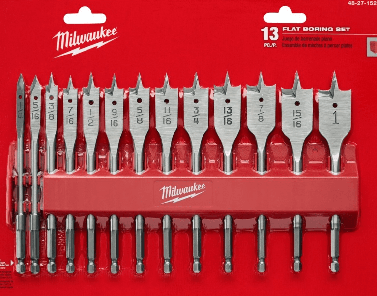 пера для дерева Milwaukee 13 предметів